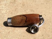 Beautiful Spalted Maple Keychains 4 small