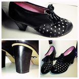 Custom Woman's Derby Shoe 4 small