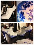 Hand Painted Shoes 5 small