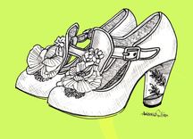 Shoe Drawings/Illustrations 1 small