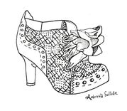 Shoe Drawings/Illustrations 5 small