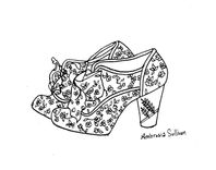 Shoe Drawings/Illustrations 6 small