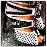 Hand Painted Shoes 6 small