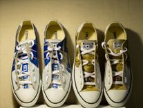 Custom Painted Canvas Shoes 6 small