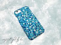 Crystallized Iphone Case Any Cell Phone Bling Genuine European Crystals Bedazzled 2 small