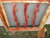 Coustom Monogramed Cedar Screen Door 4 small