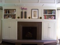 Arts And Crafts Style Built-In Cabinets 1 small