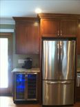 Modern Cherry Custom Kitchen Cabinets 6 small