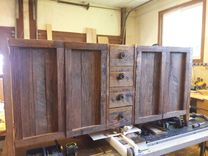 Reclaimed Barn Wood Vanity 1 small