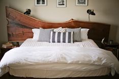Natural Edge Walnut Bed King Size 1 small