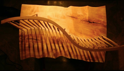 Natural Edge Gallery Bench 2 small