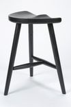 Ebonized Wood Stool 2 small