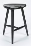 Ebonized Wood Stool 3 small