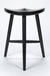 Ebonized Wood Stool 5 small