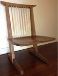 Nakashima Inspired Chair. 2 small