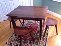 Walnut Game Table 1 small