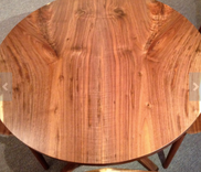 Round Walnut Table 2 small