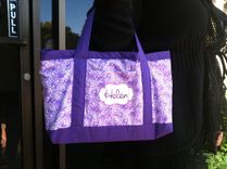 Cute Personalized Tote For Book/Lunch/Misc 1 small