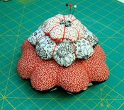 Tiered Flower Shape Pincushion 1 small