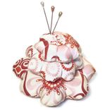 Tiered Flower Shape Pincushion 2 small