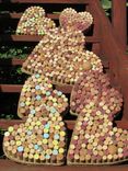 Heart Shaped Cork/Pin Boards Using Recycled Wine Corks 2 small