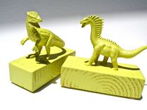 Fun Recycled Animal Toy Book Ends.  Great For Children's Rooms 5 small