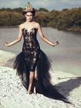 Aries Couture Mermaid Gown 4 small