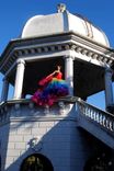 Esperanza Rainbow Spanish Couture Gown 1 small
