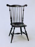 Antiqued Windsor Chairs 3 small