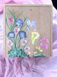 Painted Keepsake, Memento, Storage Boxes 6 small