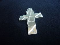 Pure Sterling Silver Cross 1 small
