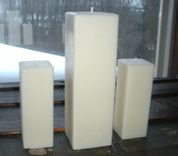 Pillar Candles 4 small