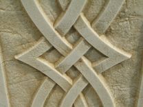 Carved Marble Tile Fireplace Surround 6 small