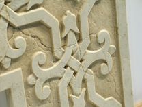 Carved Marble Tile Fireplace Surround 6 small