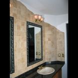 Sandblasted Granite And Travertine Bathroom Wall Tile 2 small