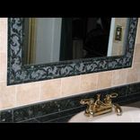 Sandblasted Granite And Travertine Bathroom Wall Tile 5 small