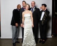 Mans Black And Gold Evening Dress Jacket 2 small