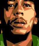 Digital (Vector) Custom Portrait:  Sample Portrait Of Bob Marley 3 small