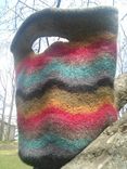 Afternoon In Santa Fe Tote Hand Made All Natural Fiber Wearable Art. 3 small