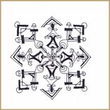 Kaleidoscopic Mandala Snowflakes $25 2 small