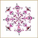 Kaleidoscopic Mandala Snowflakes $25 4 small