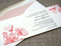 Letterpress, Laser Cut, And Wood Engraved  Wedding Invitations And Stationery 6 small