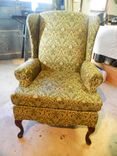 Reupholstered Wing Chair 1 small