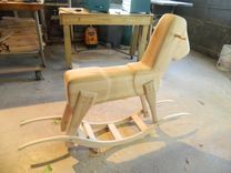 Solid Cherry Rocking Horse 5 small