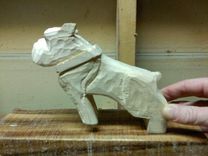 Mack Truck Dog Carving 4 small