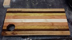 Handmade One-Of-A-Kind Wooden Cutting Board - Personalize With Your Engraving 5 small