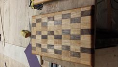Handmade One-Of-A-Kind Wooden Cutting Board - Personalize With Your Engraving 6 small