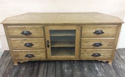 60" Corner Console 3 small