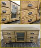 60" Corner Console 4 small