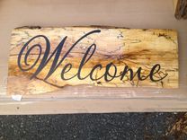 Wood Signs 2 small